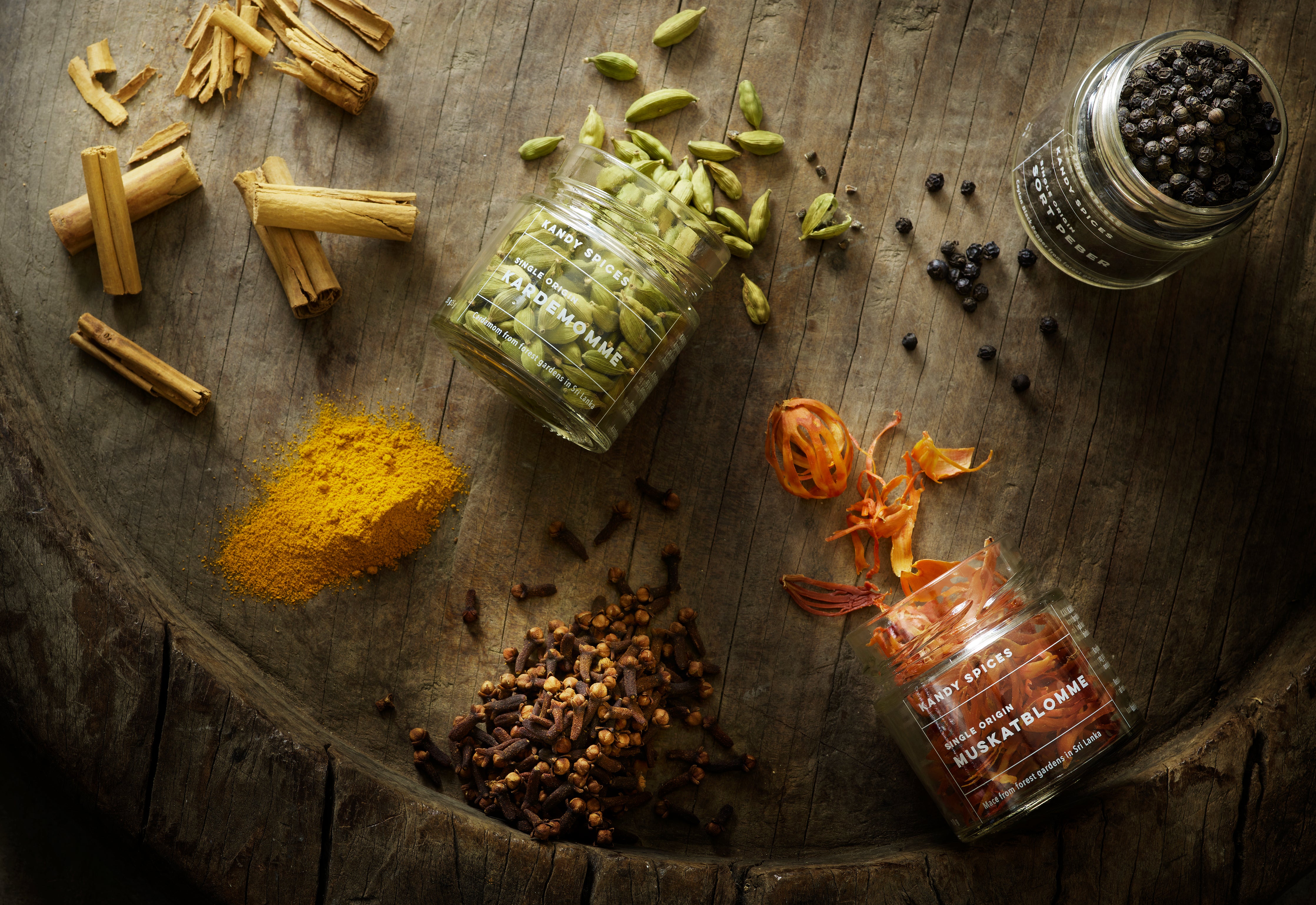 Kandy Spices single origin krydderier fra Sri Lanka